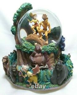 Disney Musical Snow Globe Tarzan Two Worlds Displayed Only with Box