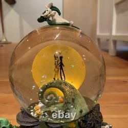 Disney Nightmare Before Christmas Snow globe Snow dome Large type Made in Japan