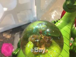 Disney PETE'S DRAGON Snow Globe NIB CANDLE ON THE WATER MusicBox