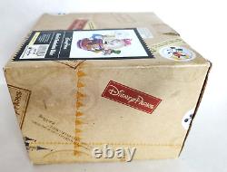 Disney Parks Alice in Wonderland Spinning Tea Cup Resin Snow Globe New in Box