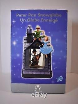 Disney Peter Pan Rare Snow Globe