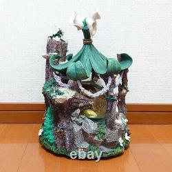 Disney Peter Pan Tinkerbell Snow Globe Music Box 30cm from japan