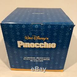 Disney Pinocchio Fishbowl Cleo SNOWGLOBE RARE with Box