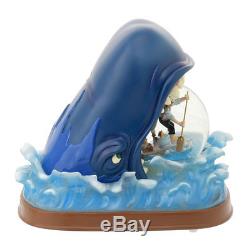 Disney Pinocchio whale snow globe dome ball 25th anniversary