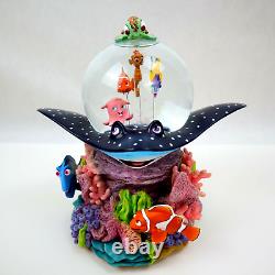 Disney Pixar Finding Nemo Coral Reef Musical Snow Globe. Beautiful