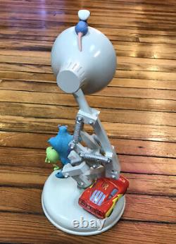 Disney Pixar Luxo Snow Globe. Cars Nemo Monsters Inc Ratatouille. Lamp Light