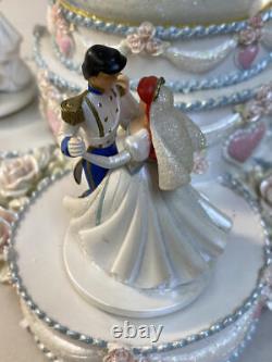Disney Princess Wedding Cake Snow Globe Music & Motion