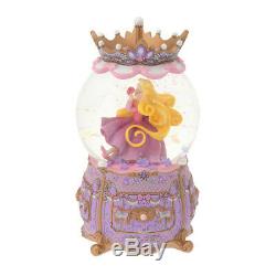 Disney Rapunzel & Pascal snow globe accessory case Dome Jewelry case box figure