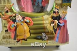 Disney Sleeping Beauty Once Upon A Dream Snow Globe Double Sided Aurora Prince