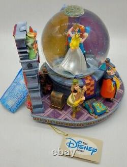 Disney Sleeping Beauty Once Upon the Dream Musical Light up Snow Globe with tags