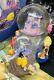 Disney Snow Globe Mickey Pooh Multi Characters Light Up Castle Disney Store Box