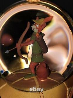 Disney Snow Globe Robin Hood 35th Anniversary
