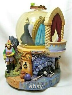 Disney Snow Globe Snow White Evil Queen Talking Lights Up Displayed Only with Box