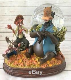 Disney Song of the South Musical Snow Globe Brer Bear Limited Edition RARE