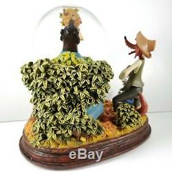 Disney Song of the South Snow Globe LE Music Box Brer Bear Rabbit Figurine VIDEO