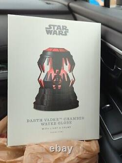 Disney Star Wars Darth Vader Chamber Snow Globe Snow Blower, Light & Sound. NEW
