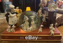 Disney Store 101 Dalmatians Snow Globe Memorabilia Rare Vintage Collectible