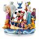 Disney Store 30th Anniversary Snowglobe Mickey Frozen Lion King Rapunzel Limited
