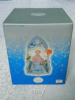 Disney Store AURORA with Fairies SNOW GLOBE Sleeping Beauty Once Upon A Dream NIB