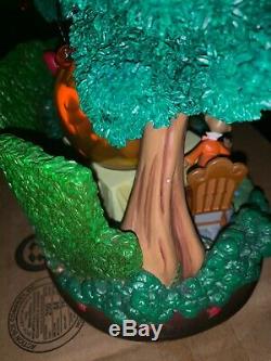 Disney Store Alice In Wonderland Snow Globe Mad Hatter's Tea Party Unbirthday