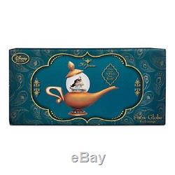 Disney Store Art of Jasmine Snowglobe D23 Exclusive Aladdin Musical Genie NIB