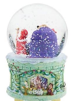 Disney Store Beauty and the Beast Belle Snowglobe Music Lighted 2016 New