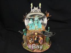 Disney Store Excl. Haunted Mansion Musical Snowglobe Grim Grinning Ghosts withBox
