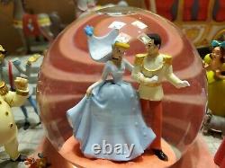 Disney Store Exclusive 60th Anniversary Cinderella Wedding Music Snow globe