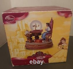 Disney Store Exclusive Beauty & The Beast Be Our Guest Snow Globe Belle