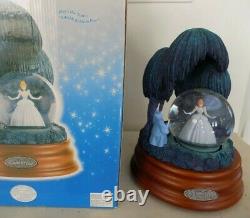 Disney Store Exclusive Cinderella 55th Anniversary Snow Globe with Box