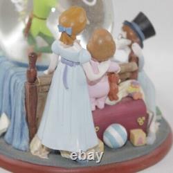 Disney Store Exclusive Peter Pan in Bedroom Water Ball Snow Globe Wendy Tinker