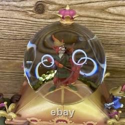 Disney Store Exclusive Robin Hood Movie Snow-globe Collectible with Wind Up Music