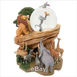 Disney Store Japan 25th anniversary The Lion King Snow globe with Music Box82