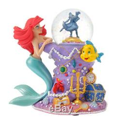 Disney Store Little Mermaid Flander 30th Ariel Snow globe Snow dome Figure Japan