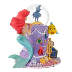 Disney Store Little Mermaid Flander 30th Ariel Snow globe Snow dome Figure Japan