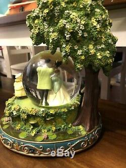 Disney Store Princess and the Frog Tiana Snow Globe. RARE