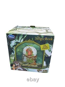 Disney Store THE JUNGLE BOOK Musical SNOW GLOBE THE BEAR NECESSITIES King Louie