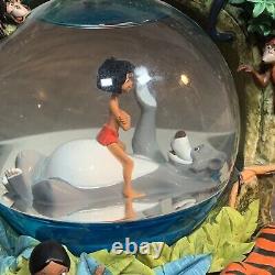 Disney Store The Jungle Book Music Snow Globe Mowgli Baloo The Bear Necessities