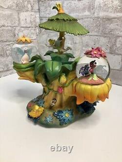 Disney Store Tinker Bell's Fairy Friends Musical Snow Globe You Can Fly WithBox