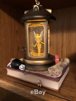 Disney Store Tinkerbell in Lantern Musical Snow Globe 95442 Peter Pan Tink