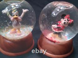 Disney The First Limited Edition Crystal Snow Globes 1990 11 pcs