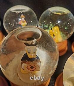 Disney The First Limited Edition Crystal Snow Globes set of 12
