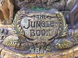 Disney The Jungle book Large 35th Anniversary Snow globe Rare