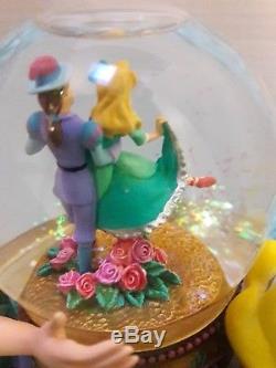 Disney The Little Mermaid Ariel Under The Sea Musical Snow Globe-RARE & MINT