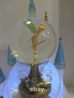 Disney TinkerBell Share a Dream Come True Float Castle Snow Globe