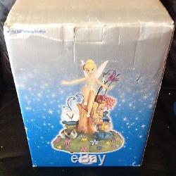 Disney Tinkerbell & FIREFLY IN THE SPRINGTIME Musical Snowglobe
