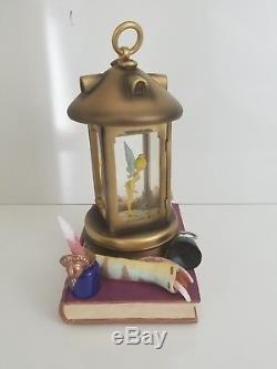 Disney Tinkerbell in Lantern Musical Snow Globe plays You can fly Peter Pan