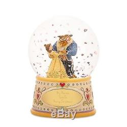 Disney Traditions Jim Shore beauty and the Beast Snow Globe 348851