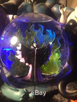 Disney VILLAINS Chernabog Musical Lighted Snow Globe