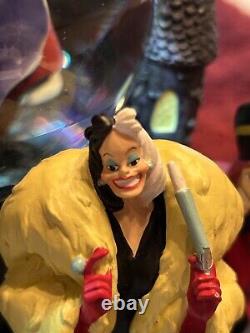 Disney Villains Chernabog Evil Queen Musical Grim Grinning Ghost Snow Globe